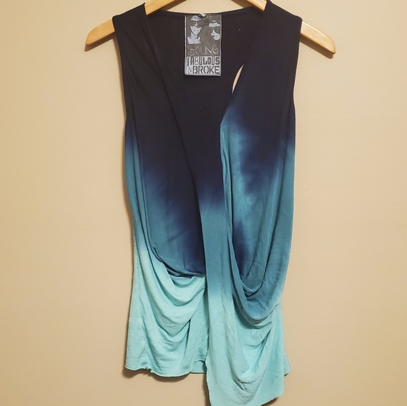 Young, Fabulous & Broke ombre tank - Picture 3 of 4